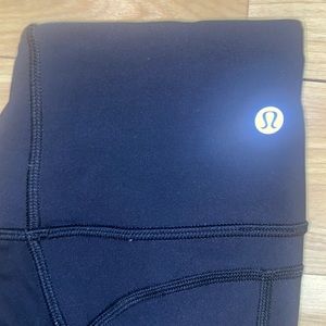 Black lulu lemon leggings size 2